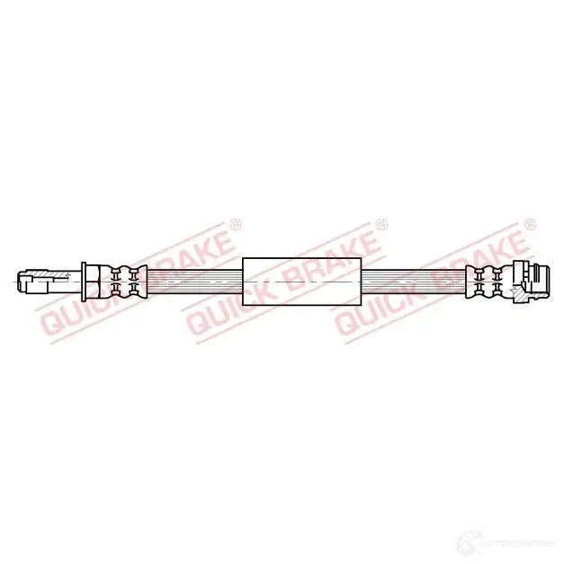 Тормозной шланг QUICK BRAKE EQ4 4C 1437704657 32122