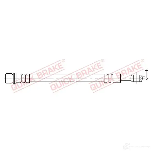 Тормозной шланг QUICK BRAKE 1437702138 50091 EZRF AG