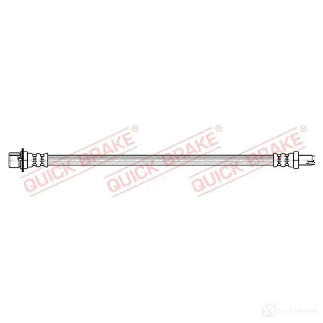 Тормозной шланг QUICK BRAKE Y 7B4BD 1437703590 37047