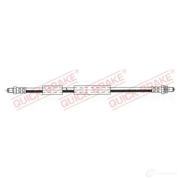 Тормозной шланг QUICK BRAKE 42401 N64 VNB 1437703747