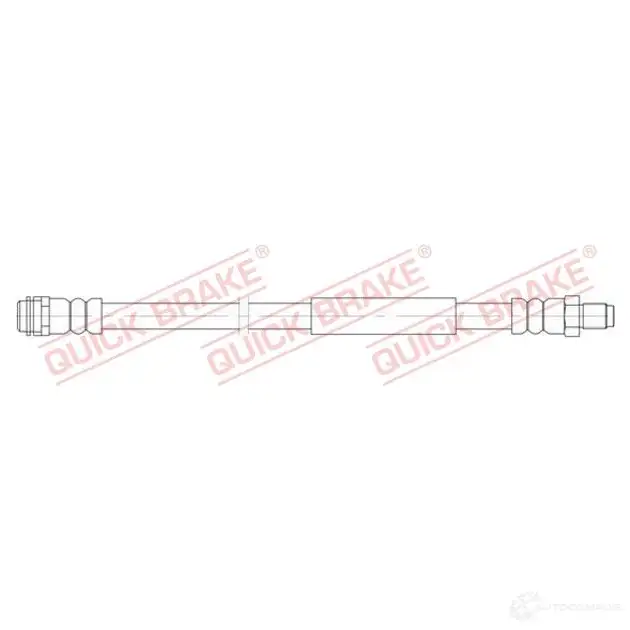Тормозной шланг QUICK BRAKE U 67ME 1437703709 32132