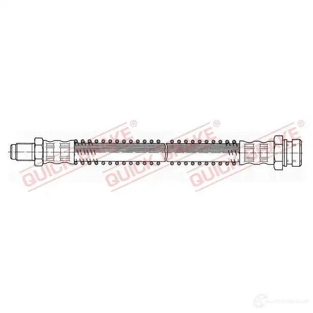 Тормозной шланг QUICK BRAKE 32510 6W VT1 1437702676