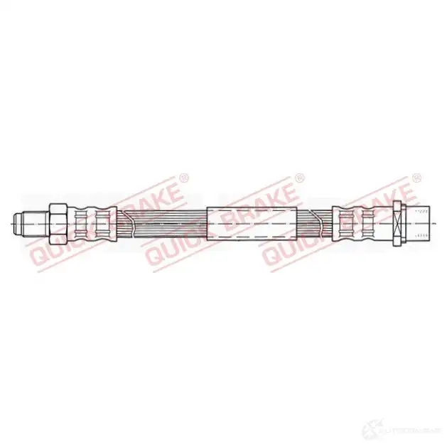 Тормозной шланг QUICK BRAKE 32335 1437702609 9 HG60J