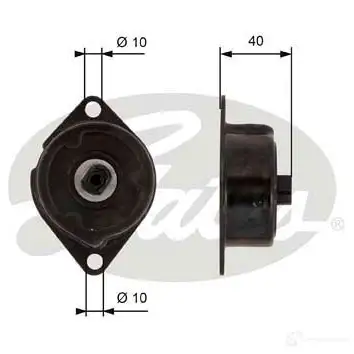 Натяжитель приводного ремня GATES t38499 UV GX6 5414465961472 411952