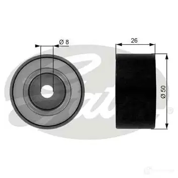 Обводной ролик приводного ремня GATES t36048 411358 5414465210037 Q4 4HBH изображение 0