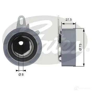 Натяжной ролик ГРМ GATES 5414465247996 H 3GXP3E 412728 t43054 изображение 0