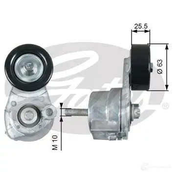 Натяжной ролик приводного ремня GATES t39160 5414465210952 V3G SYWW 412146