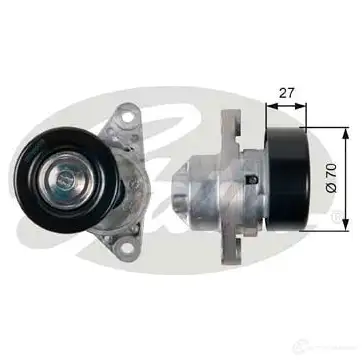 Натяжной ролик приводного ремня GATES V2 HUO1T 411832 t38273 5414465036897