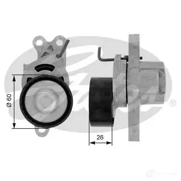 Натяжной ролик приводного ремня GATES 411915 t38446 9PWI P1 5414465006074