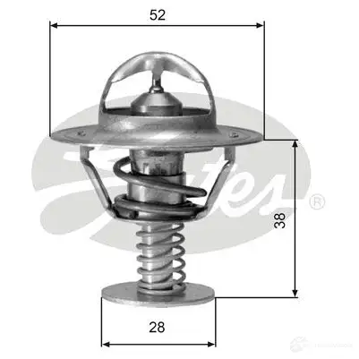 Натяжной ролик приводного ремня GATES t39429 D7 QTX 5400608116618 1424690011 изображение 1