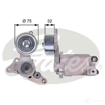 Натяжной ролик приводного ремня GATES 412126 P 60LKN 5414465029578 t39135