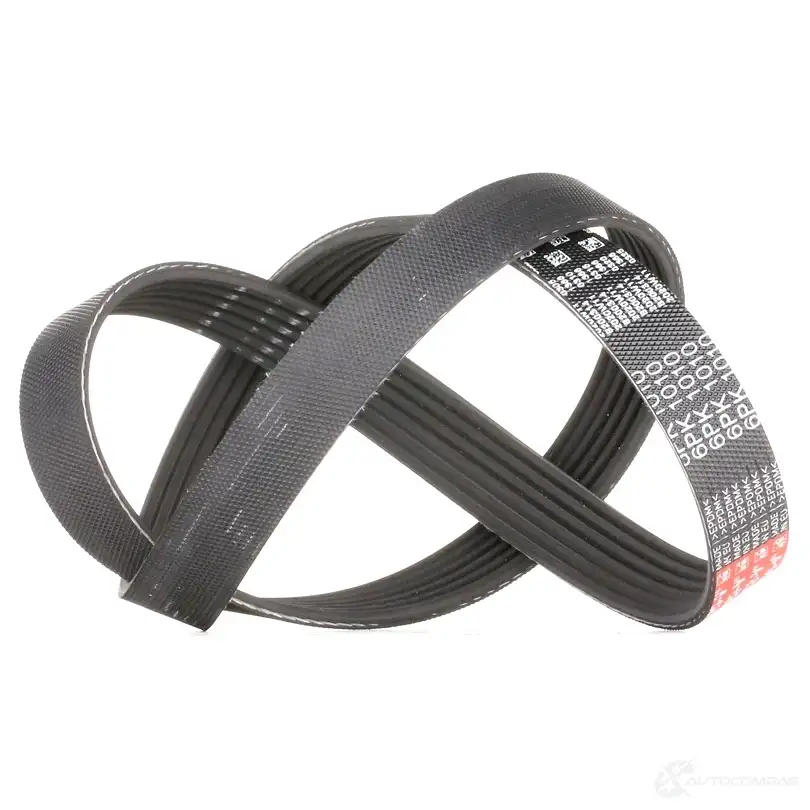 Приводной ремень, поликлиновой GATES 6PK1010 407044 6pk1010 6PK1 007 - Изображение 1