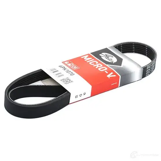 Приводной ремень, поликлиновой GATES 6PK1067 407066 6pk1070 6PK1068 - Изображение 1