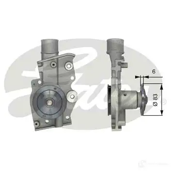 Водяной насос, помпа GATES wp0042 Y8U1 G 413619 - Изображение 1