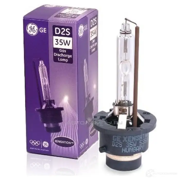 Лампа ксеноновая D2S 35 Вт 85 В 4100K GE 53500 VZ1 I0 1439693553 - Изображение 1