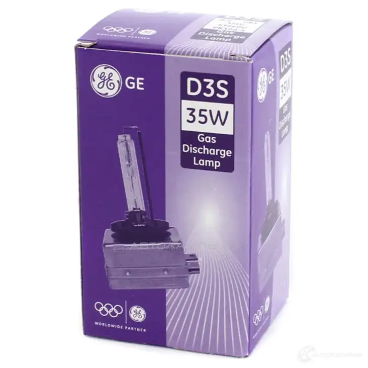 Лампа ксеноновая D3S XENSATION 35 Вт 42 В 4100K GE 53660U 1439693555 D LUEV - Изображение 1