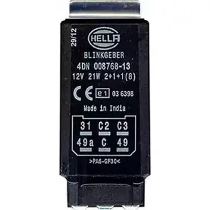Прерыватель указателей поворота HELLA 4DN 008 768-131 7CL6U 19120 N1FI YOK