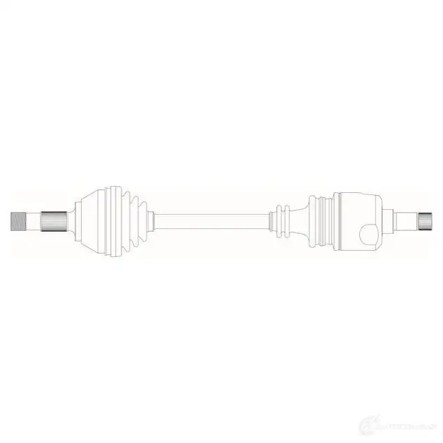 Приводной вал GENERAL RICAMBI 2485926 PE3145 5N96WO0 F I3146 изображение 0