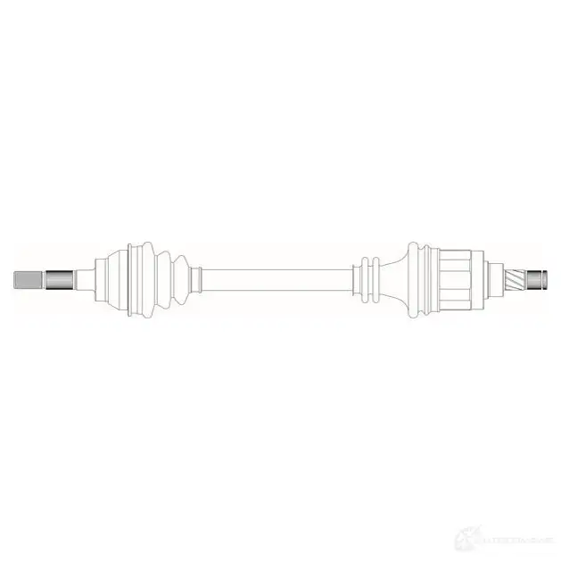 Приводной вал GENERAL RICAMBI 2484684 ND3034 NM 4EB изображение 0