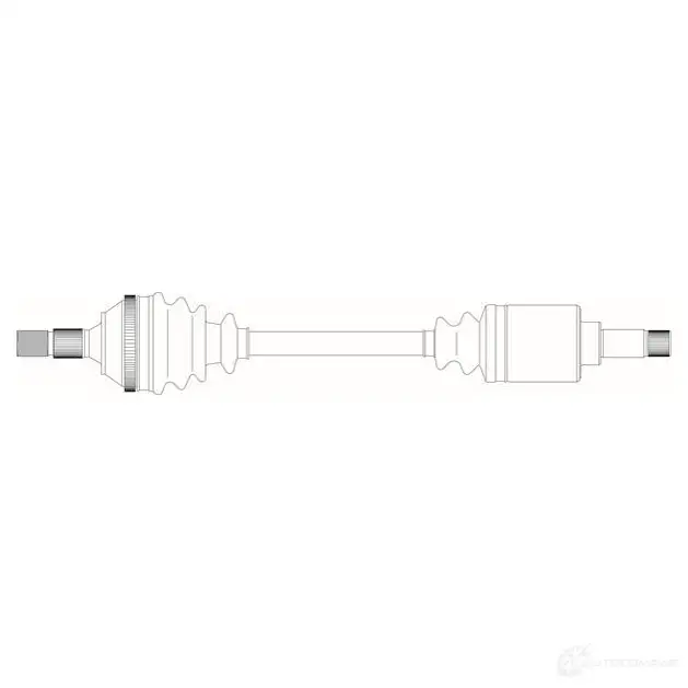 Приводной вал GENERAL RICAMBI 2485888 PE3097 CA NJX