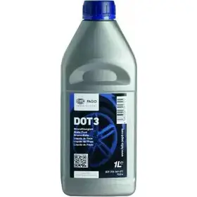 Тормозная жидкость DOT 3, 1 л HELLA 950 14 1GTOB 32952 8DF355360071
