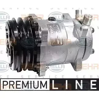 Компрессор кондиционера HELLA I7I6RI9 8FK 351 124-081 40609 _BEHR HELLA SERVICE_