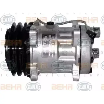 Компрессор кондиционера HELLA 40675 JQ6E2Z 8FK 351 126-411 _BEHR HELLA SERVICE_