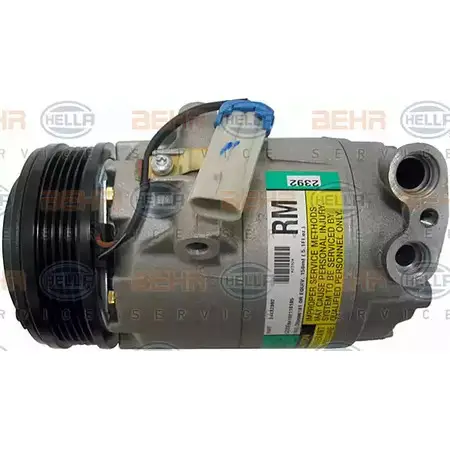 Компрессор кондиционера HELLA _BEHR HELLA SERVICE_ EO6OJ2 40905 8FK 351 134-471 изображение 0