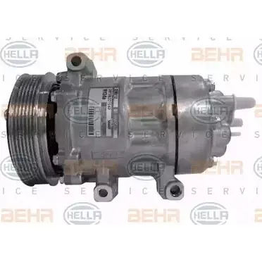 Компрессор кондиционера HELLA _BEHR HELLA SERVICE_ 41134 8FK 351 316-061 QSNME