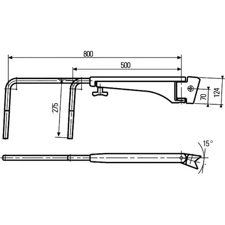 Кронштейн крепления зеркала HELLA M EBCN 43137 8HG 501 257-032 4082300161250