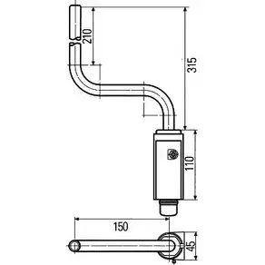 Кронштейн, наружное зеркало HELLA 43145 KY UPB 8HG 561 107-001 8M3P0NW