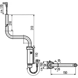 Кронштейн, наружное зеркало HELLA 8HG 561 107-112 43146 001 P2CB 8GJQ1GU