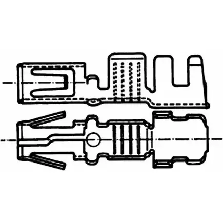 Соединитель проводов HELLA B 215 8KW 054 948-013 XBDDBE 44363