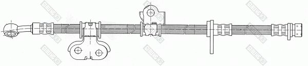 Тормозной шланг GIRLING 2294940 9004414 3322937561261 IMXADH I изображение 0