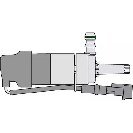Насос омывателя фар, моторчик стеклоочистителя HELLA 7M X4W2 GE0SKM 50746 8TW 007 540-102