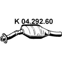 Катализатор для переоборудования EBERSPACHER SVGZ49 82337 PMNV 80B 042413K