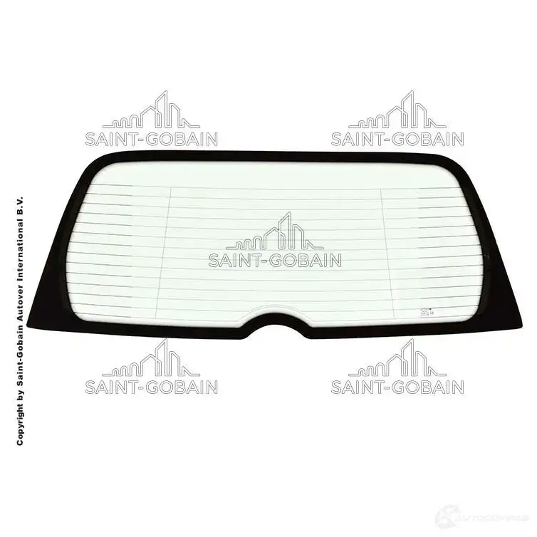 Заднее стекло SAINT-GOBAIN DZC PXVU 5401662020 1437749703 изображение 0