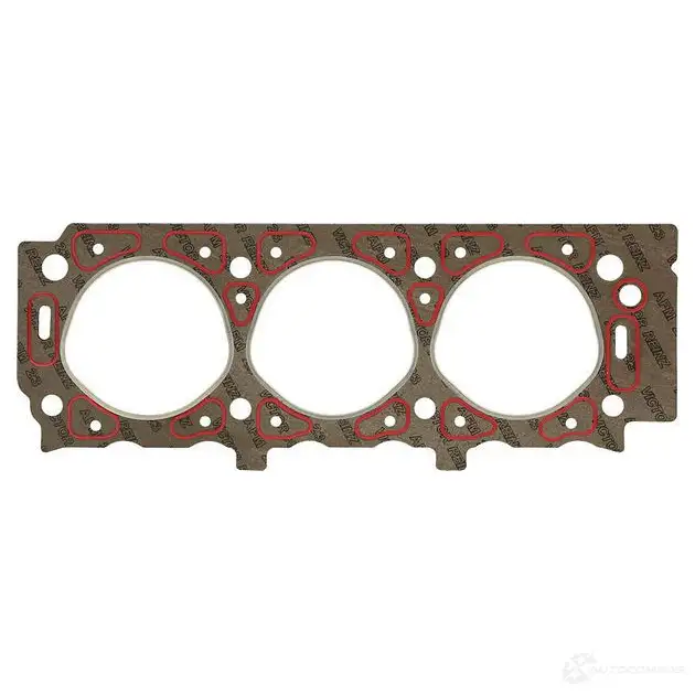 Прокладка трубы глушителя GLASER YL 3XZP 928366 x5120801 8429021070588