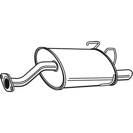 Задний глушитель Walker UT F26N AGGQD 129088 22191