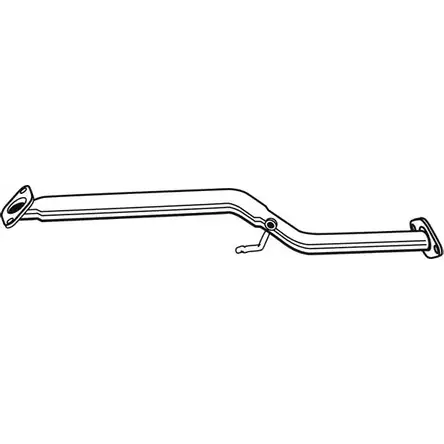 Выхлопная труба глушителя Walker Y5I 1Q 129237 4MOHXKA 22384