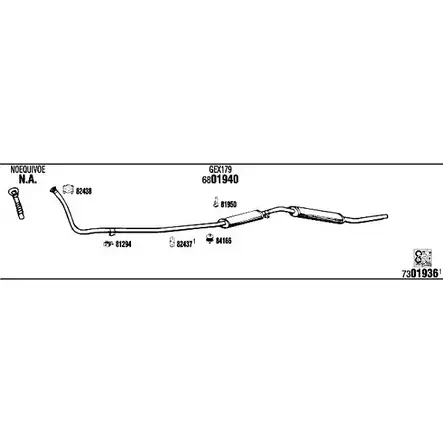 Система выпуска ОГ Walker AS10023C MRY13 135016 G2 3LM изображение 0