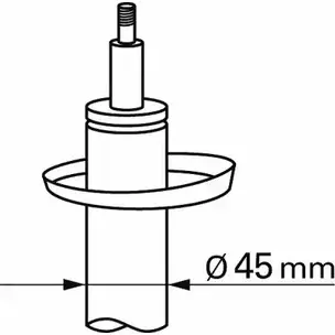 Амортизатор BOGE 2MKH 91 27-079-P 151056 XCN1V3W