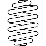 Пружина BOGE ILQ 4C OD9I6 157337 81-077-1 изображение 0