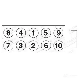 Болты ГБЦ, головки блока цилиндров GOETZE SV 5J2NB 2253018b 4044197153992 700620 - Изображение 1
