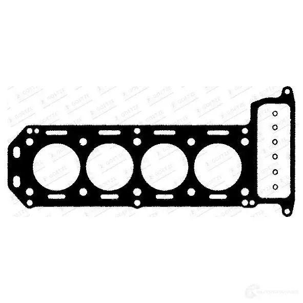 Прокладка ГБЦ, головки блока цилиндров GOETZE 2K UN1 3002483310 0613313168598 700940 изображение 0