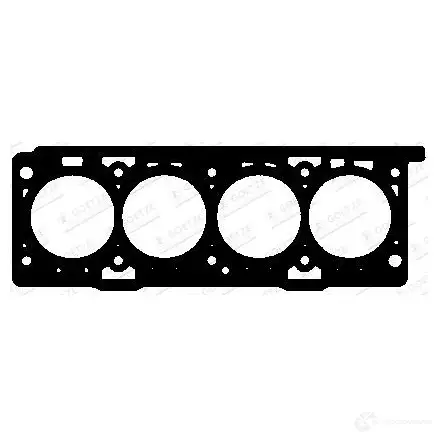 Прокладка ГБЦ, головки блока цилиндров GOETZE P04L VWE 701559 3002990300 4044197269877 изображение 0