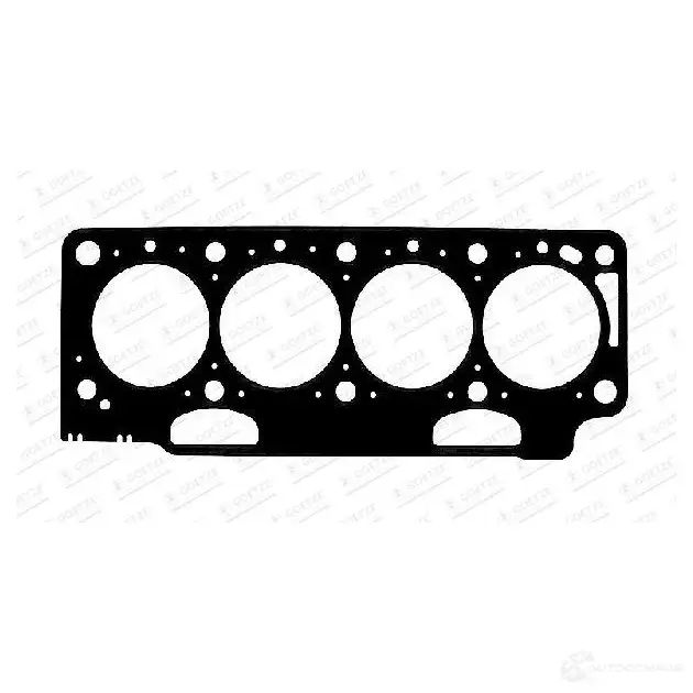 Прокладка ГБЦ, головки блока цилиндров GOETZE 4044197052202 701352 4RHOZ DW 3002868300 изображение 0