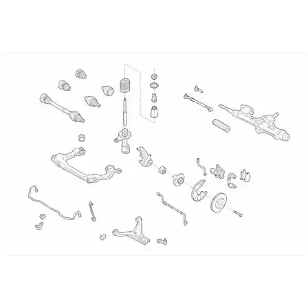Рулевое управление BOGE DREIB 160956 97OX8 0 AUDI-80AV-FB005