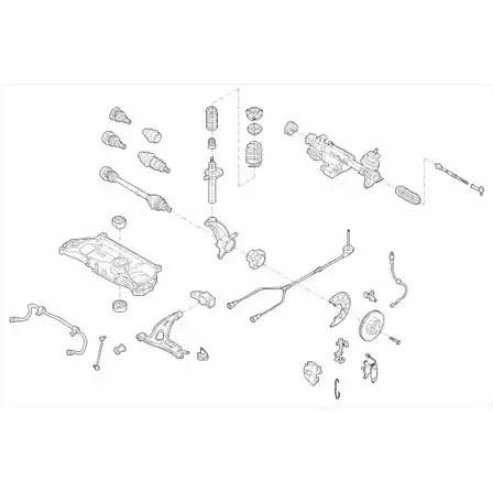 Рулевое управление BOGE VW-TOURA-FB002 163770 RH 4BH RACOI8U