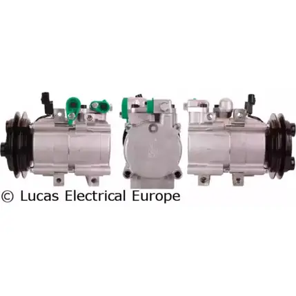 Компрессор кондиционера LUCAS ELECTRICAL ACP756 1YYHTY6 196070 5GB V80Y